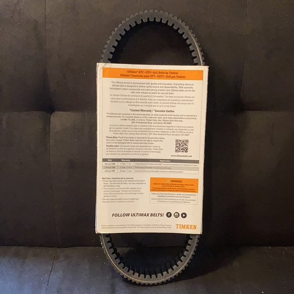 Ultimax by Timken Performance Drive Belt UltimaxUA Model UA420 New - Picture 4 of 7